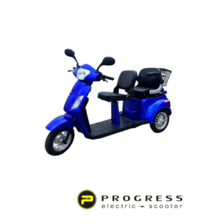 Dvivietis elektrinis triratis PROGRESS 800W 60V 20Ah HSHT008M