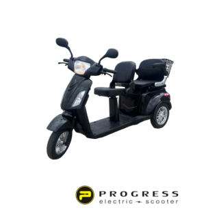 Dvivietis elektrinis triratis PROGRESS 800W 60V 20Ah HSHT008J