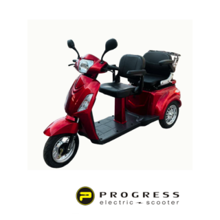 Dvivietis elektrinis triratis PROGRESS 800W 60V 20Ah HSHT008R