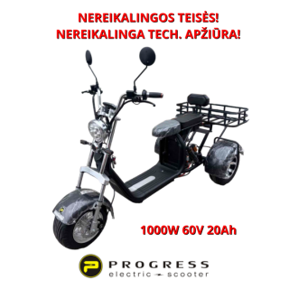 Elektrinis triratis CityCoco 1000W 60V 20Ah HSHT002C