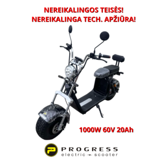 Elektrinis paspirtukas Citycoco 1000W 60V 20ah HSHT007JZ
