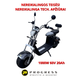 Elektrinis paspirtukas Citycoco 1000W 60V 20ah HSHT009J