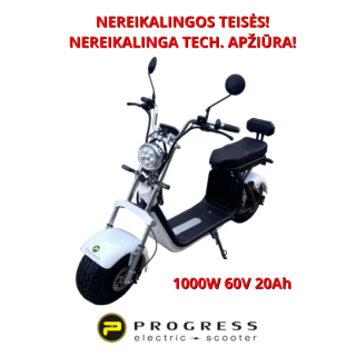 Elektrinis paspirtukas Citycoco 1000W 60V 20ah HSHT013W