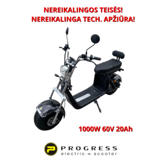 Elektrinis paspirtukas Citycoco 1000W 60V 20ah HSHT013J