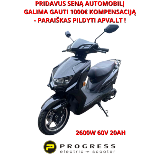 Elektrinis motoroleris Progress 2600W 60V 20Ah BN011J