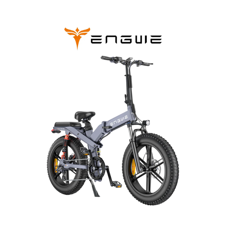 Elektrinis dviratis ENGWE X20 750W 2 baterijos 48V 14.4Ah + 7.8Ah