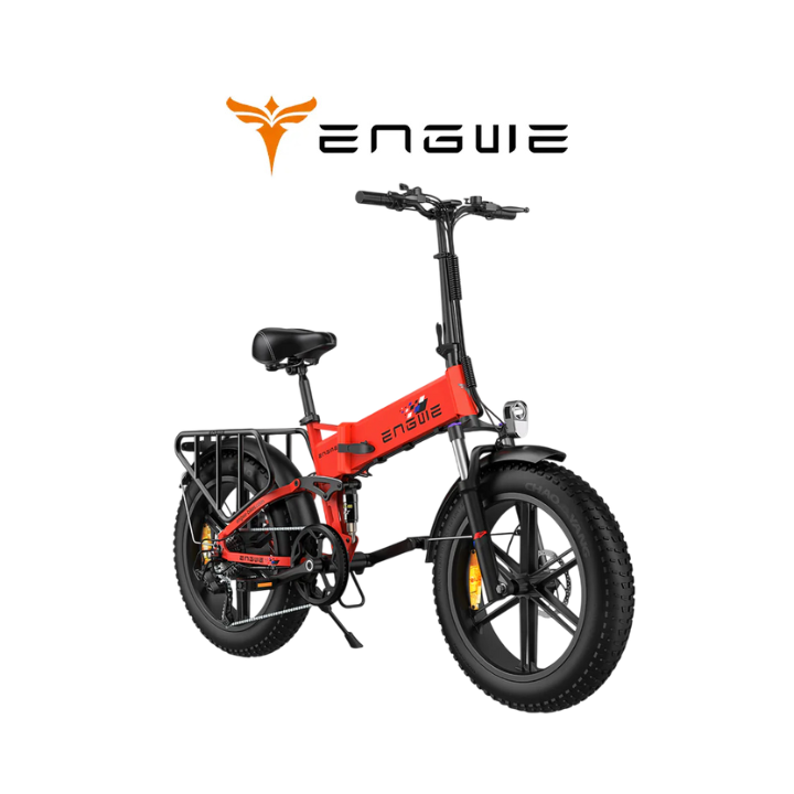 Elektrinis dviratis ENGWE ENGINE X 750W 13Ah Raudonas