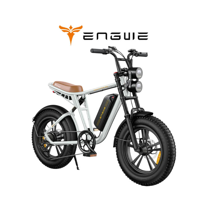 Elektrinis dviratis ENGWE M20 750W 48V 13Ah Baltas