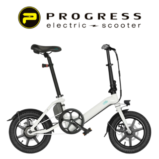 Elektrinis dviratis FIIDO D3 PRO 250W 36V 7,8Ah BALTAS FD3W
