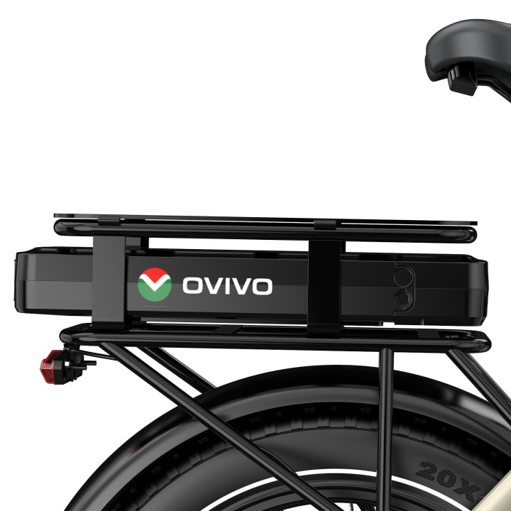 Elektrinis dviratis OVIVO NEO C1 MAX  250W 48V 10Ah + 13.4Ah (dvi baterijos)