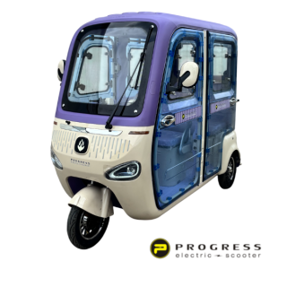 Elektrinis triratis Progress su stogu ir durimis 950W 60V 20Ah PRG2