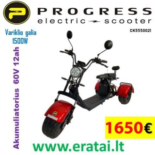Elektrinis paspirtukas Citycoco 2000W 60V 20ah CK55530022